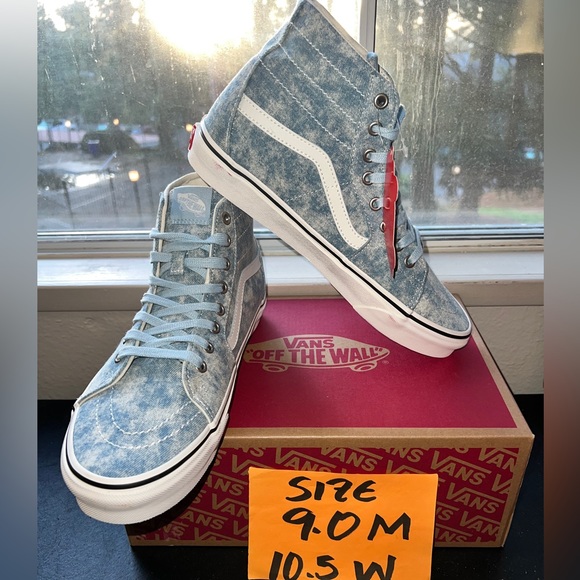 Vans Other - Vans Sk8-Hi Tapered (Denim) sz 9.0 Men 10.5 Women